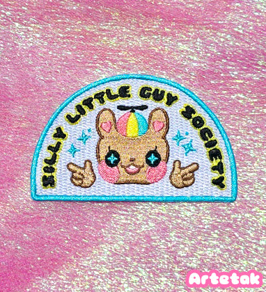 Silly Little Guy Society Patch