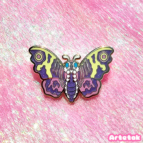 Mothra Enamel Pin