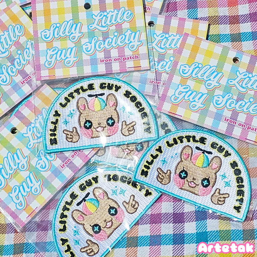 Silly Little Guy Society Patch