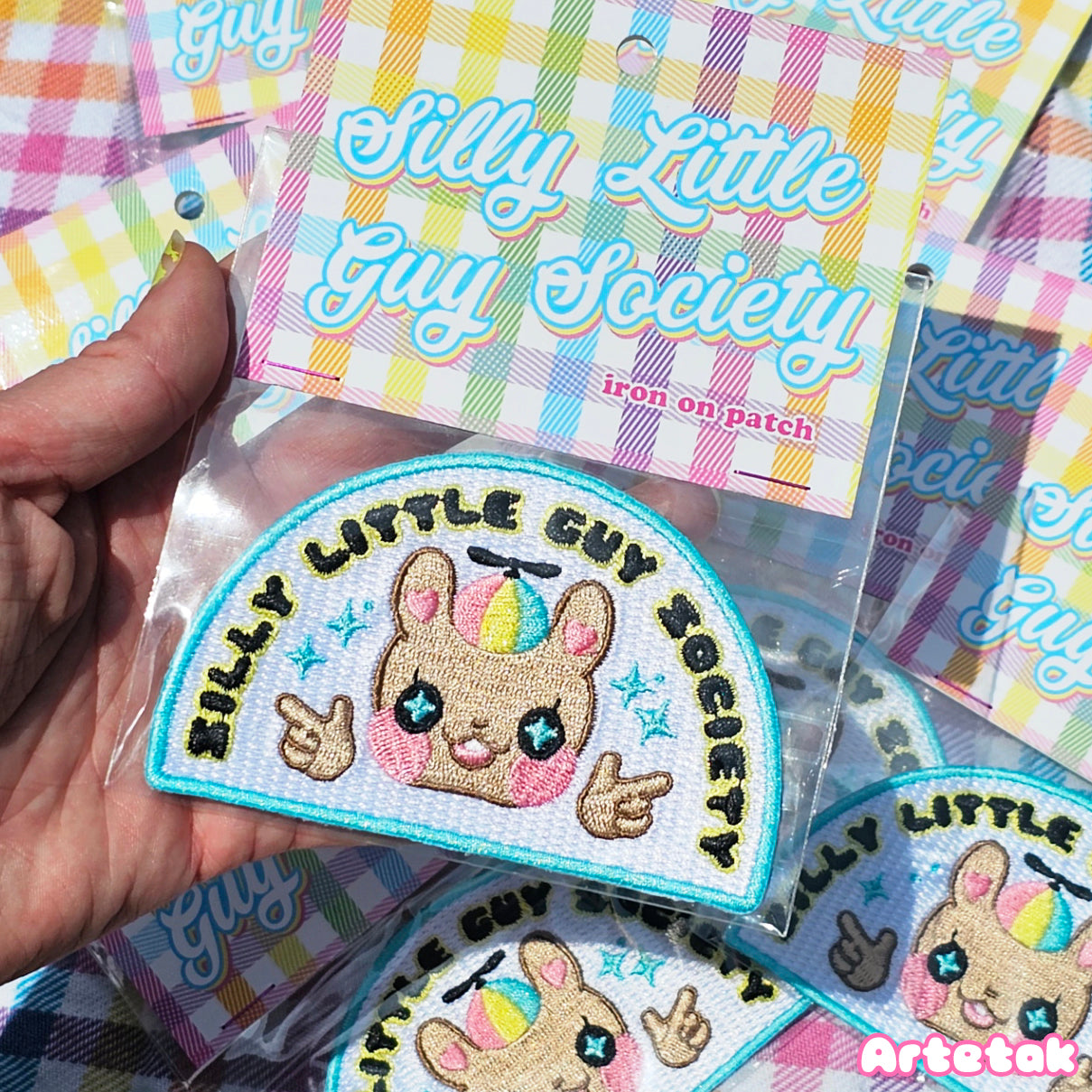 Silly Little Guy Society Patch