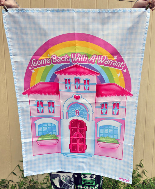 Come Back With A Warrant Tapestry