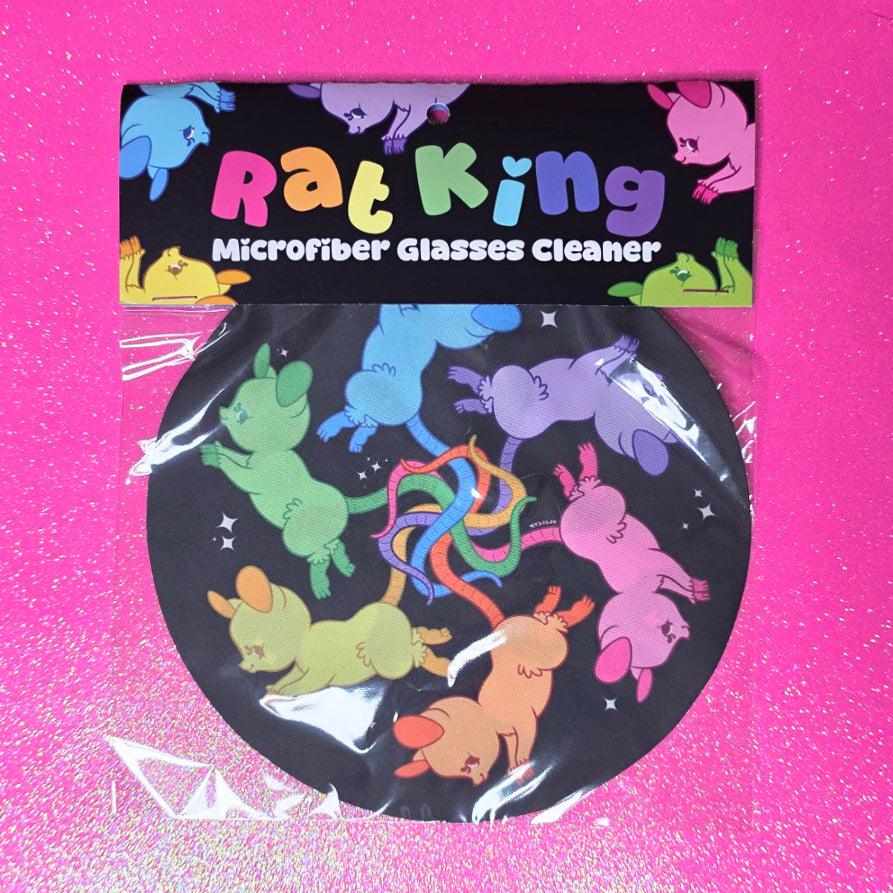 Rat King Microfiber Glasses Cleaner