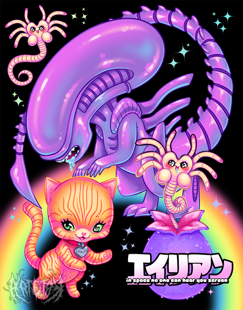 Alien Print