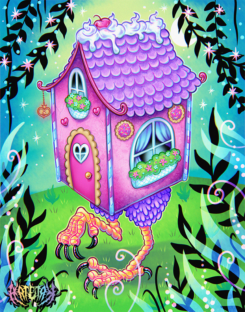 Baba Yaga Print