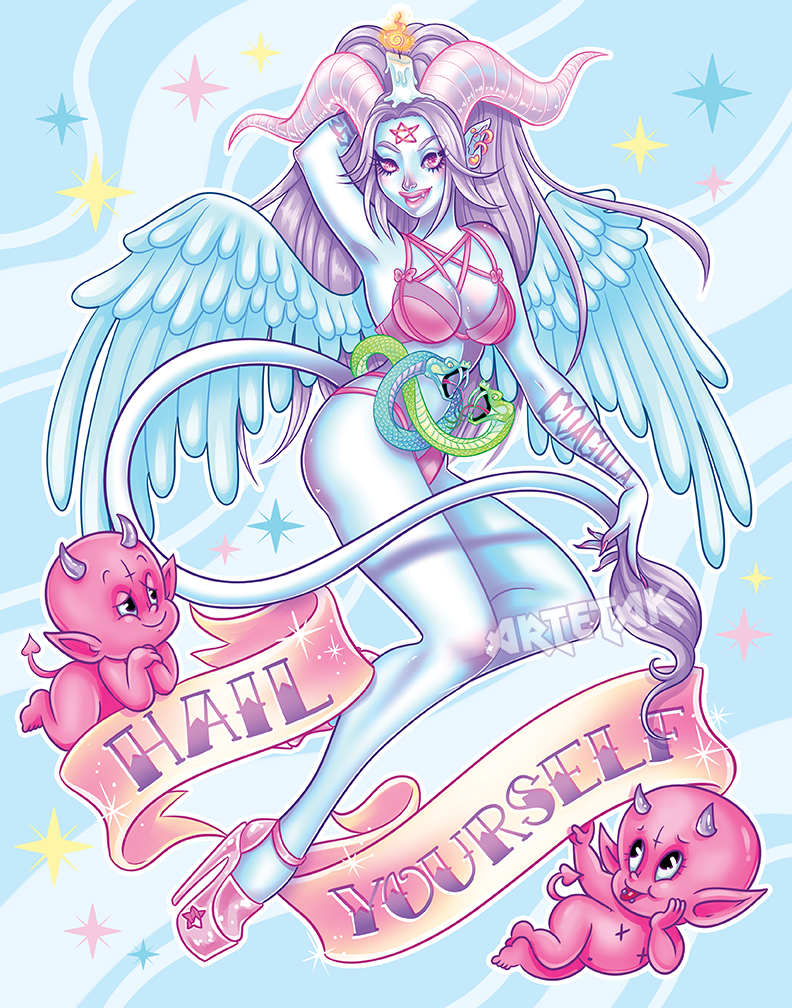 Hail Yourself Print