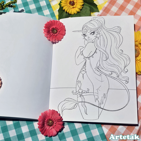 Curses & Crayons Coloring Book