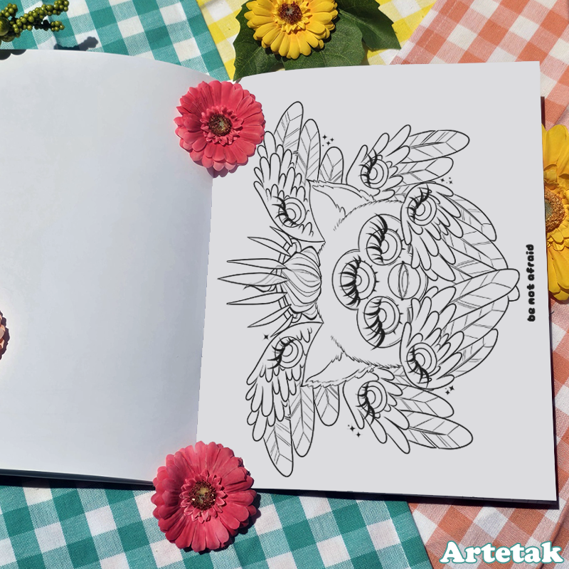 Curses & Crayons Coloring Book