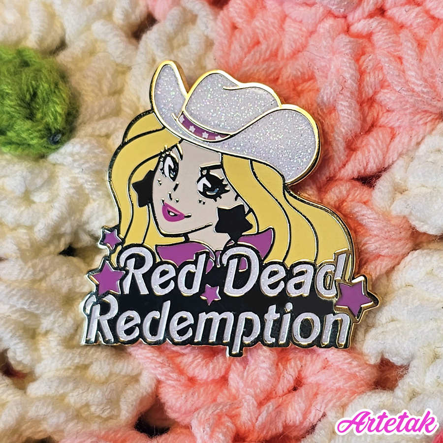 Cowgirl Enamel Pin