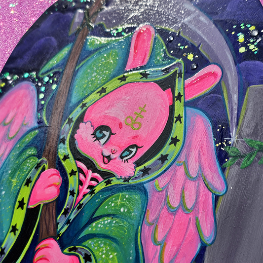 Grim Reaper Original Painting