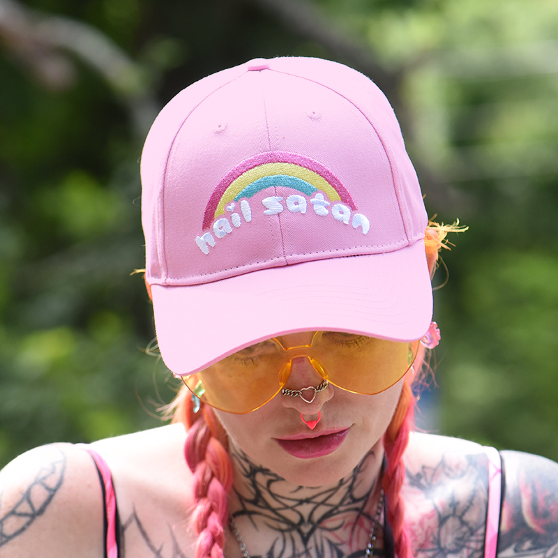 Hail Satan Snapback Hat