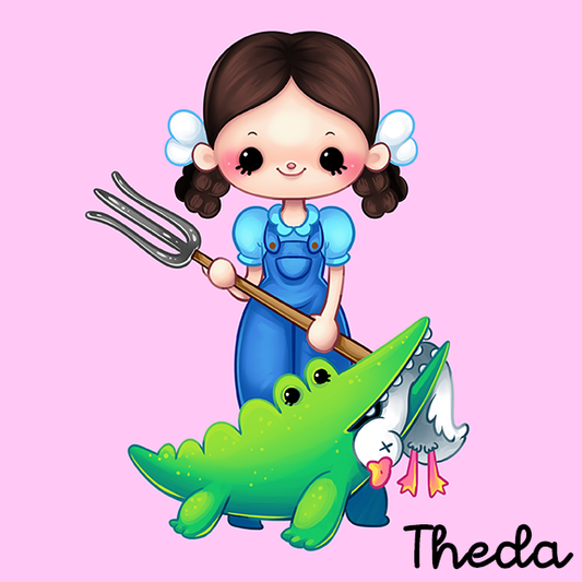 Hello Horror Square Print