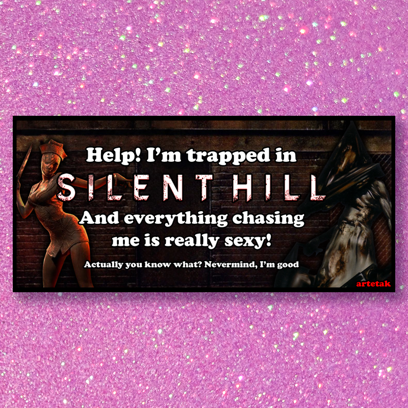 Sexy Hill Bumper Sticker