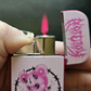 Pink Flame Butane Lighter