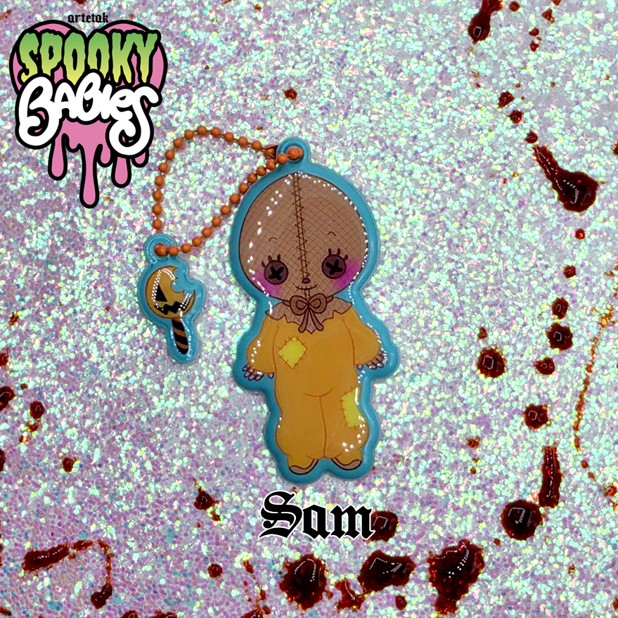 Spooky Babies Puffy Bag Charm