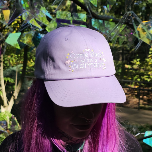 Come Back With A Warrant Snapback Hat