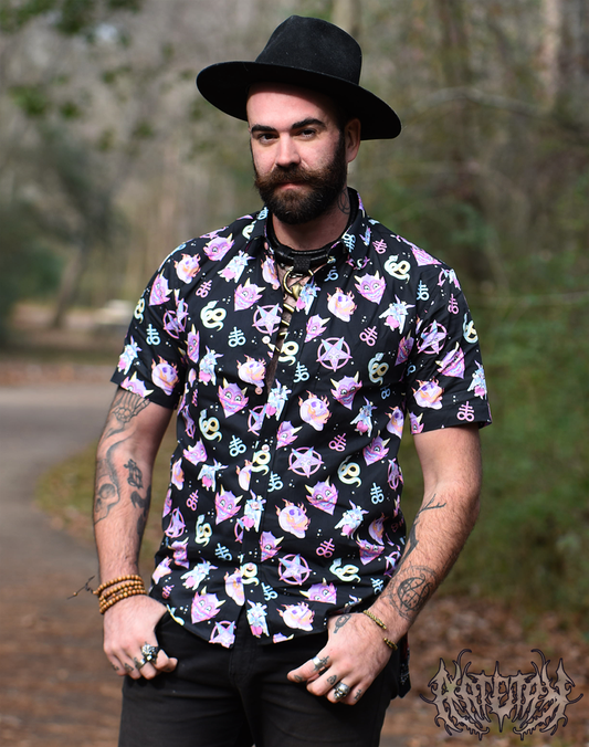 Occult Button Up Shirt