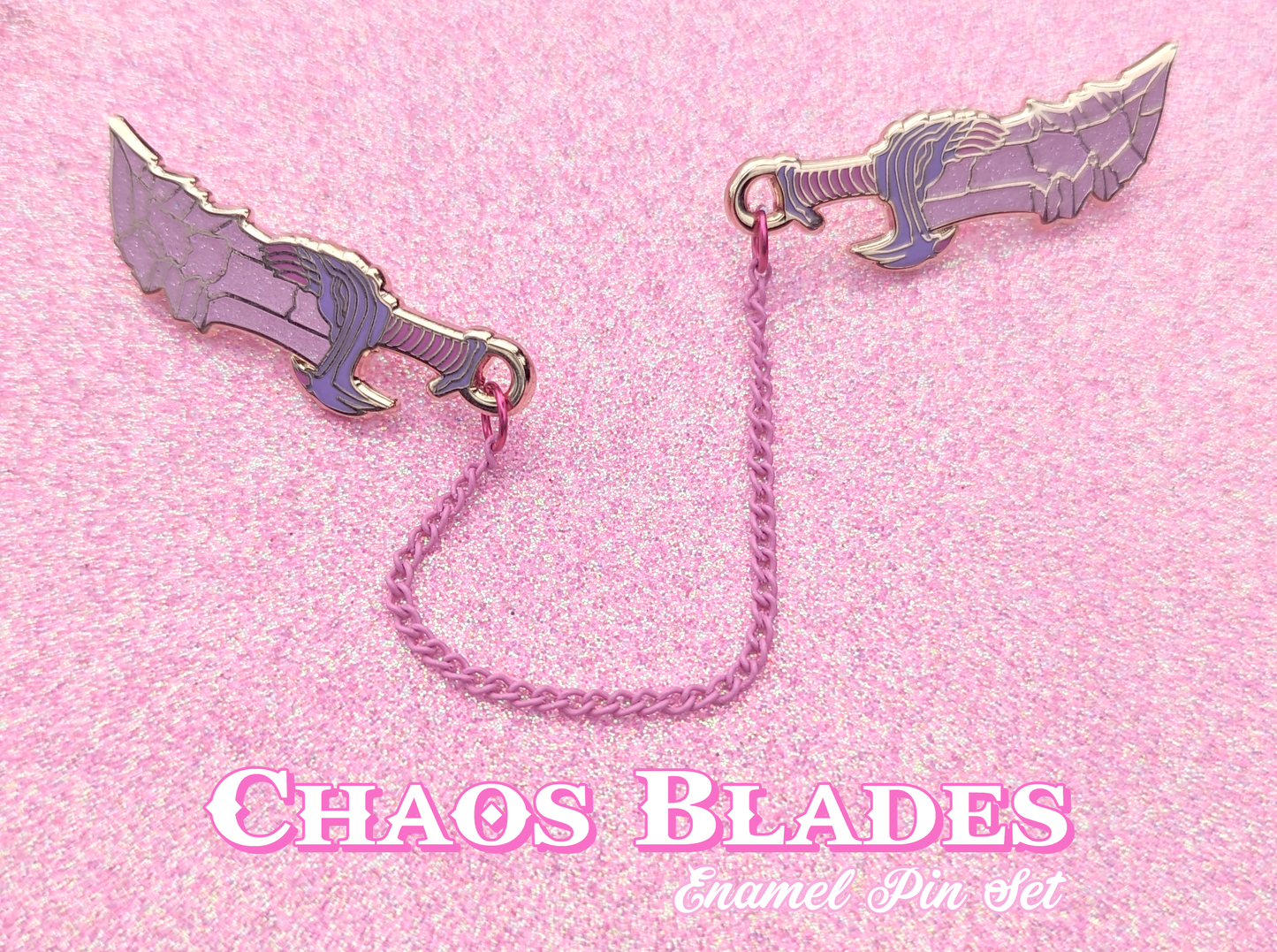 Chaos Blades Enamel Pin Set