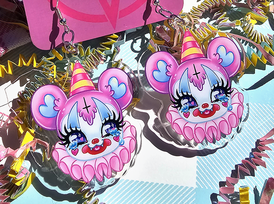 Silly Bear Earrings
