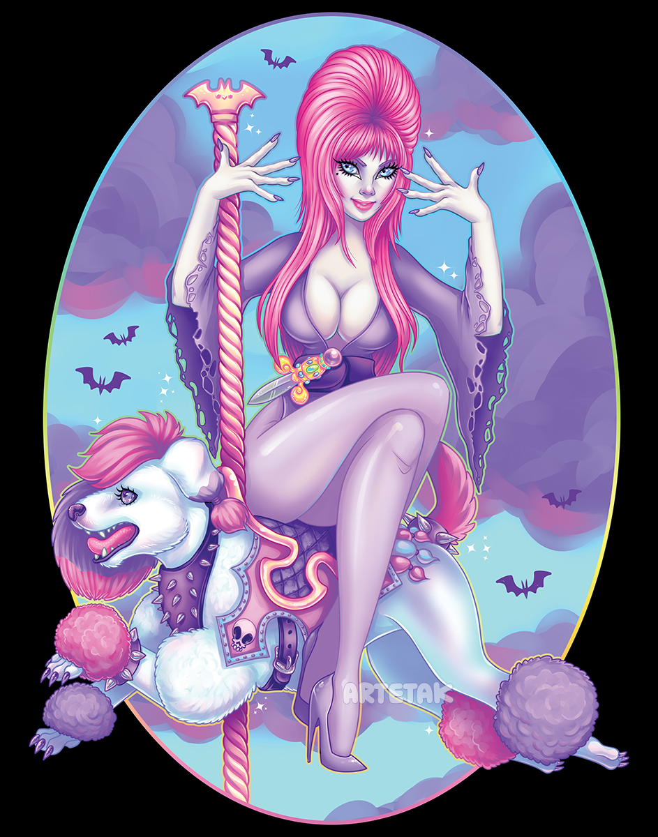 Mistress of the Dark Print