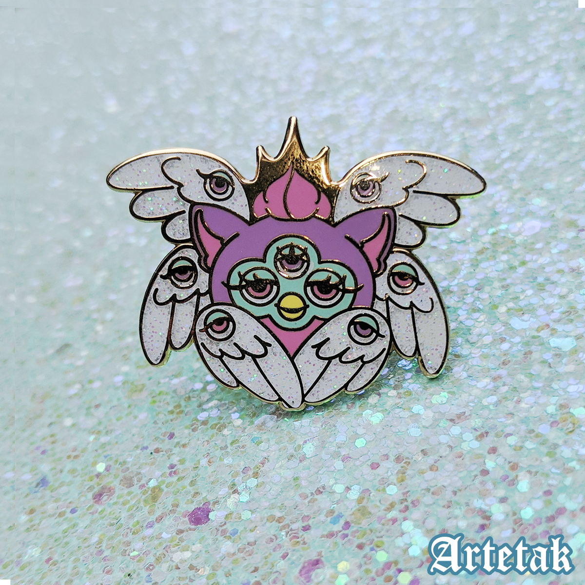 Seraphurby Enamel Pin