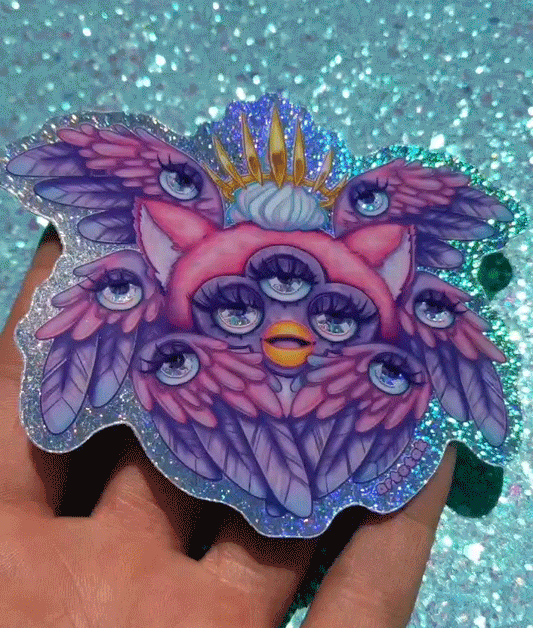 Seraphurby Glitter Sticker