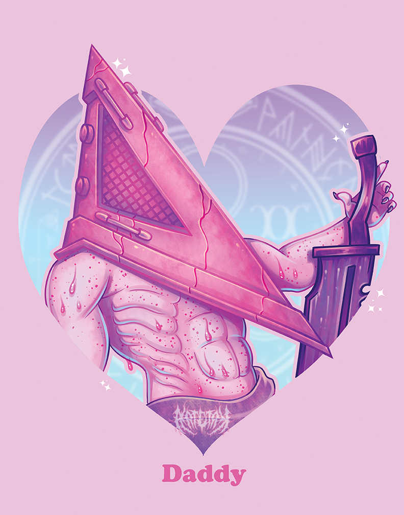 Pyramid Daddy Print