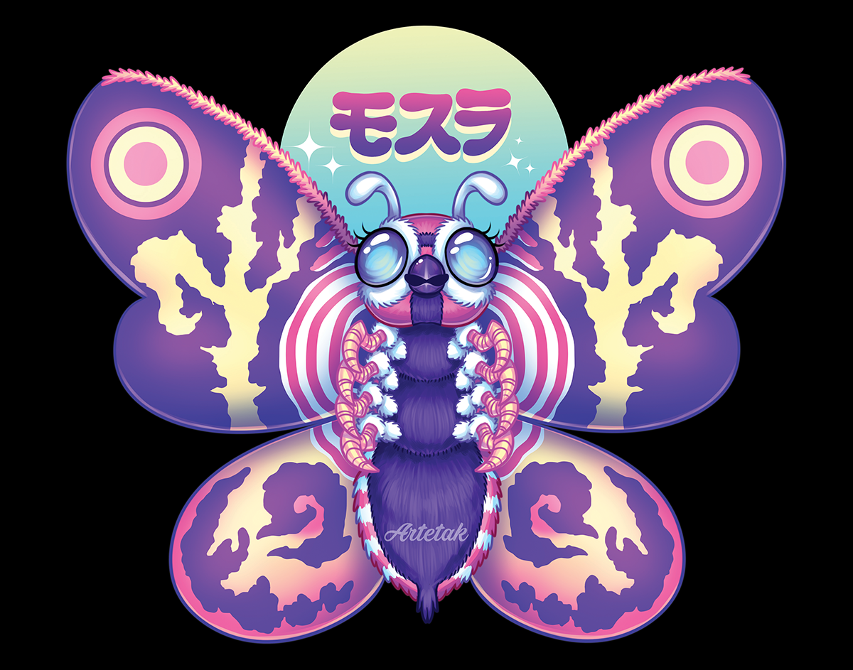 Mothra Medium Print