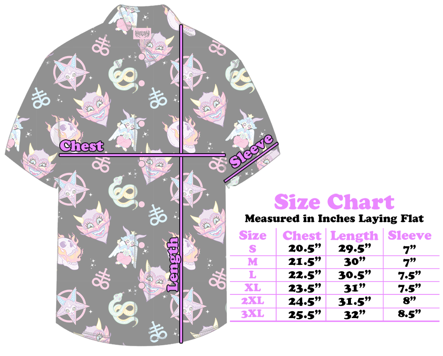 Occult Button Up Shirt