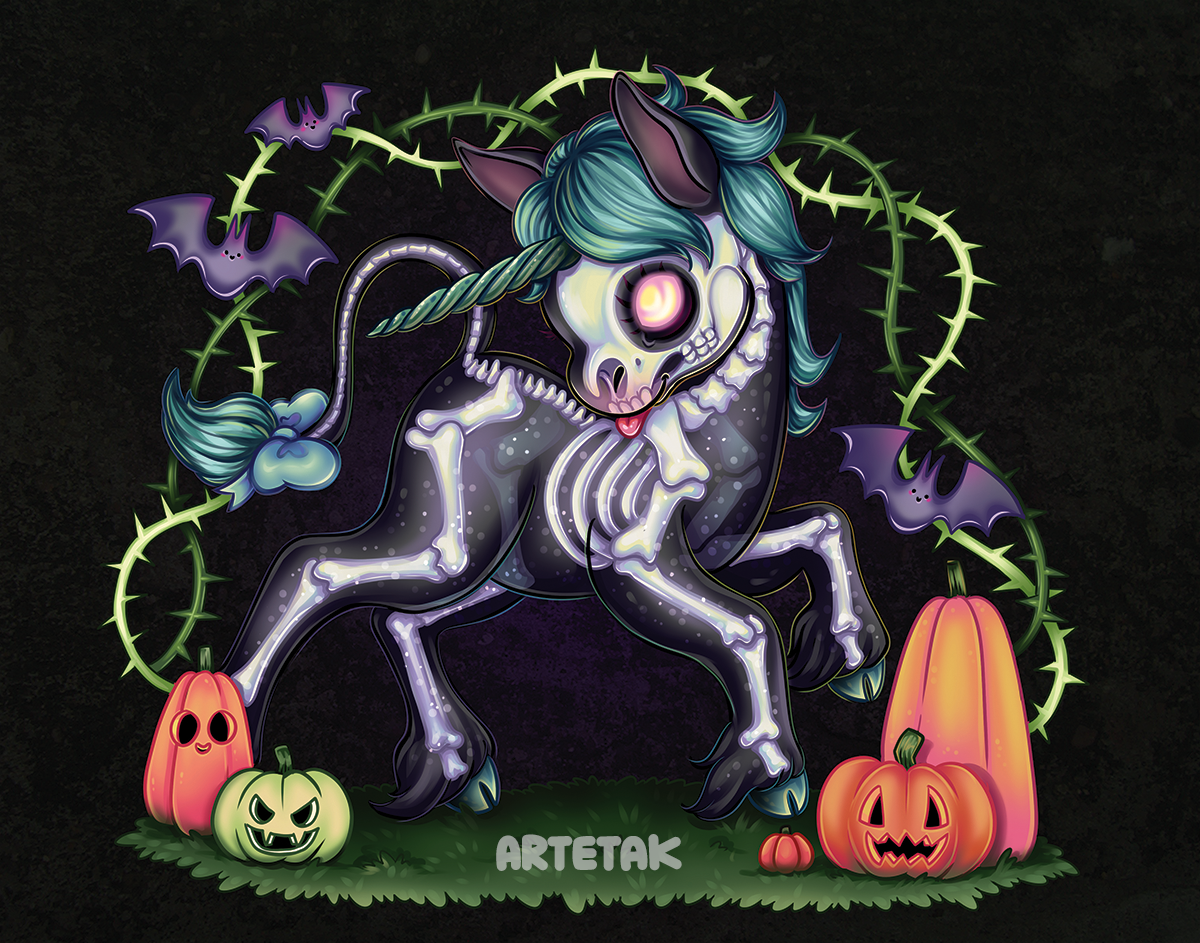 Unicorn Bones Print