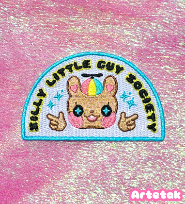 Silly Little Guy Society Patch