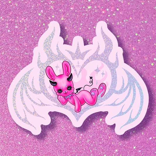 Succubus Sigil Glitter Sticker