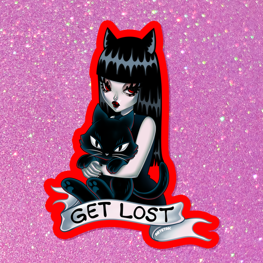 Get Lost Sticker