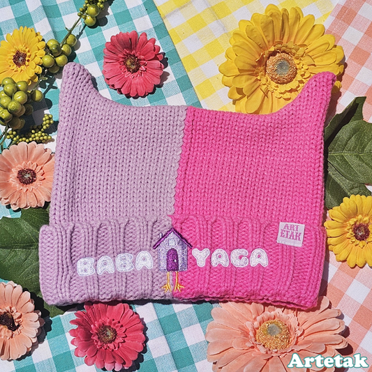 Baba Yaga Horned Beanie