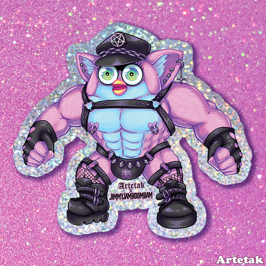 Leather Daddy Sticker