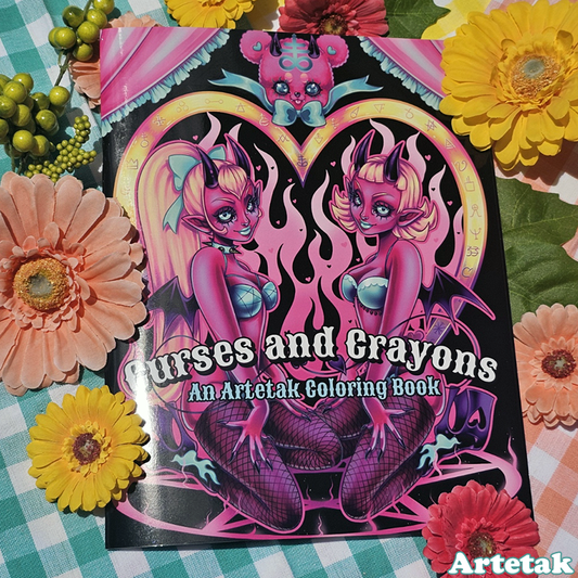 Curses & Crayons Coloring Book