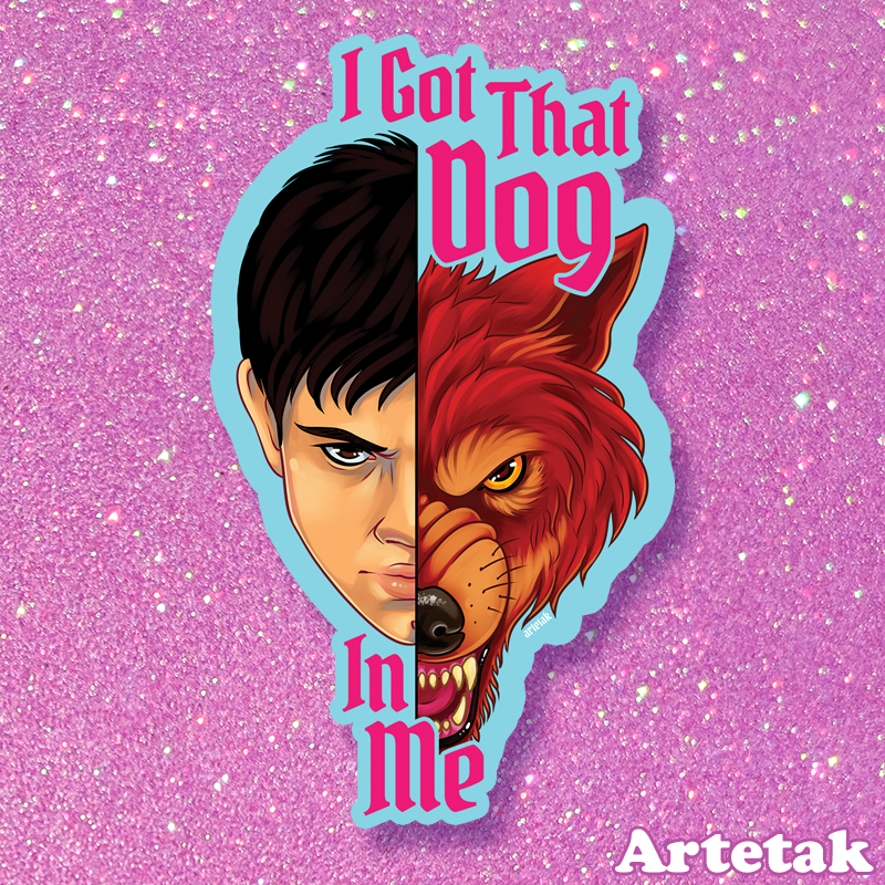 Jacob Werewolf Sticker – Artetak