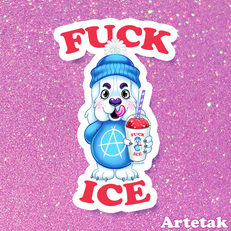 Fuck Ice Sticker