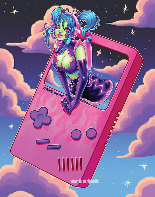 Gamebabe Sparkle Print