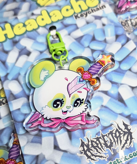 Headache Keychain
