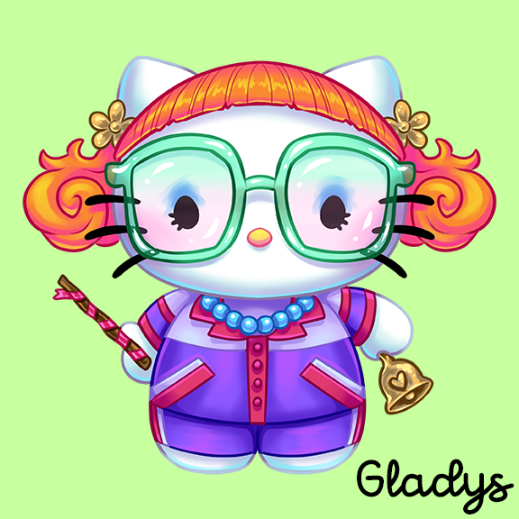 Hello Horror Square Print