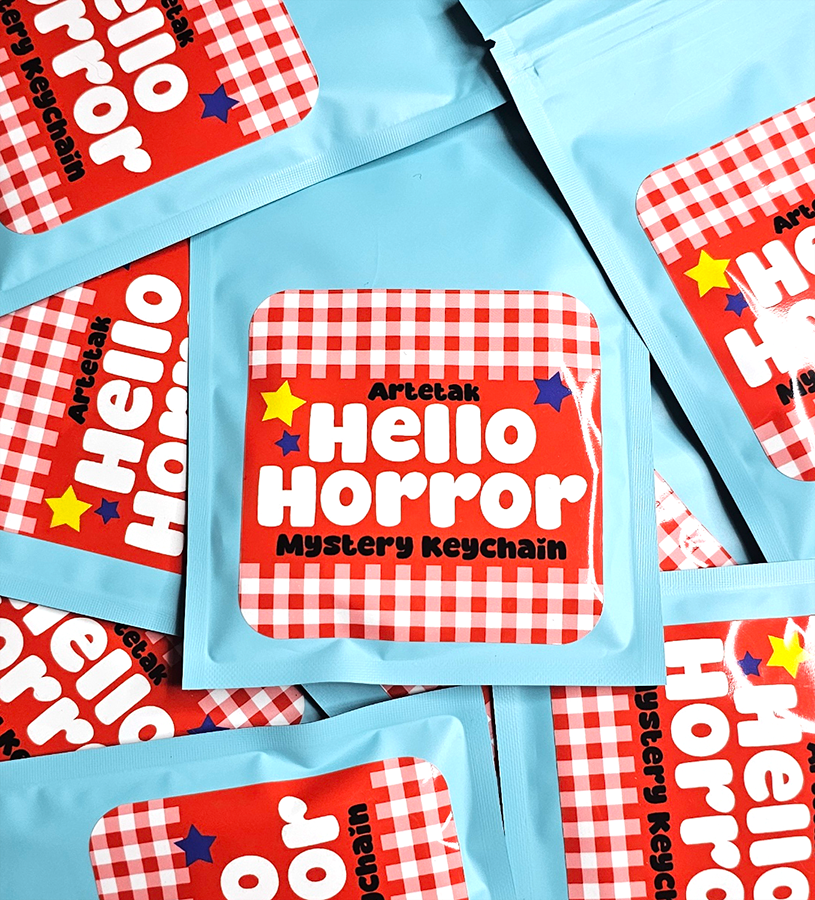 Hello Horror Blind Bag Keychain