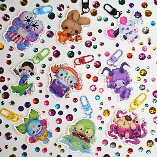 Hello Horror Blind Bag Keychain