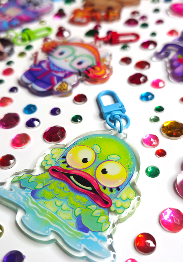 Hello Horror Blind Bag Keychain