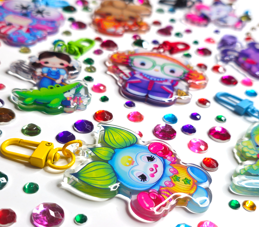 Hello Horror Blind Bag Keychain