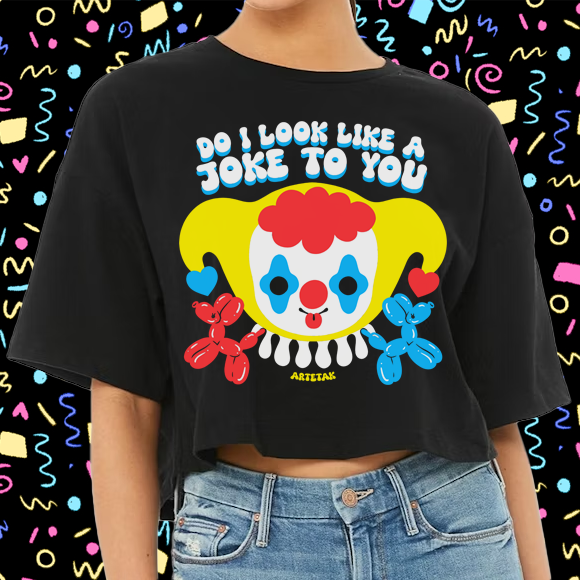 Joke Crop Top