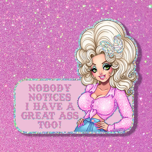 Dolly Glitter Sticker