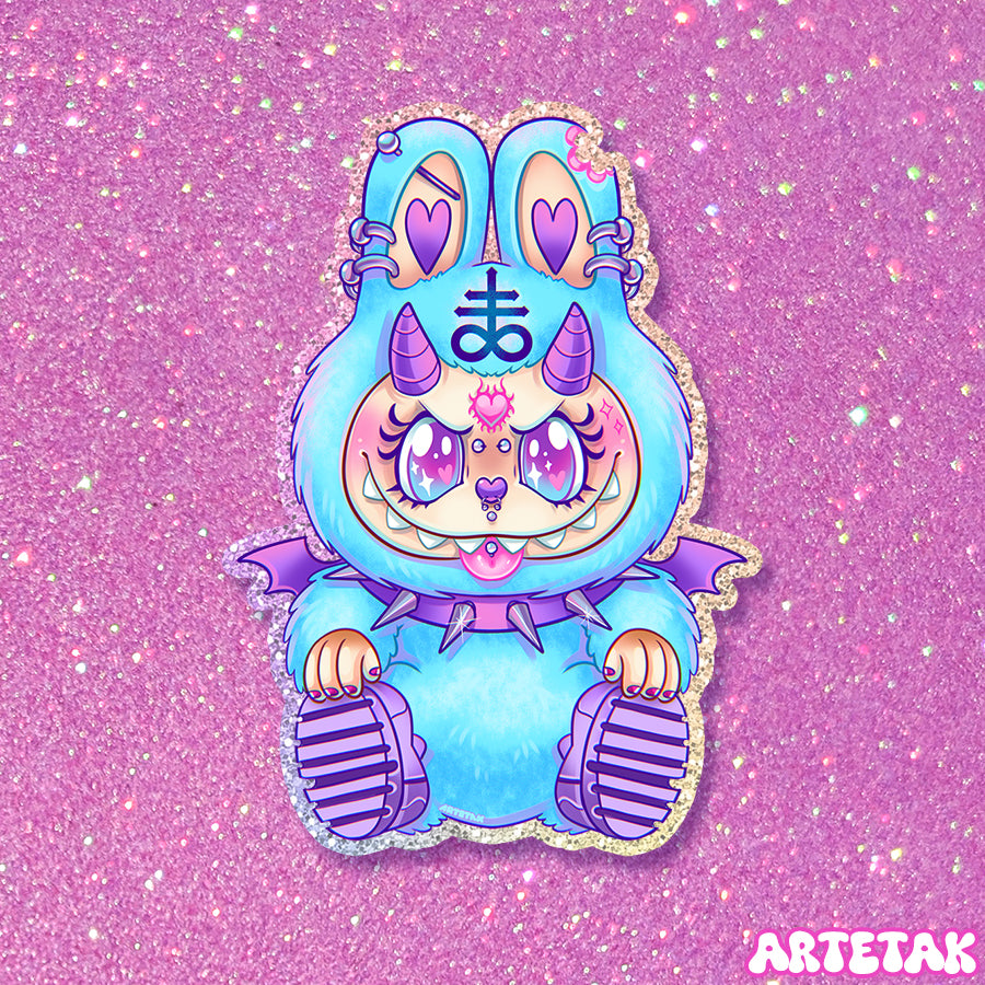 Lafufu Glitter Sticker