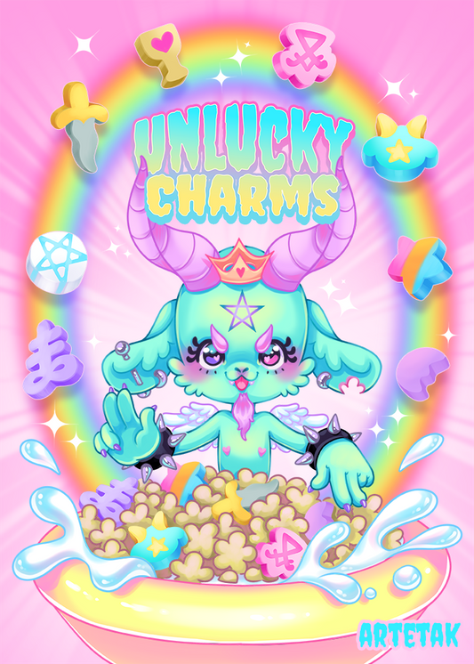 Unlucky Charms Mini Print