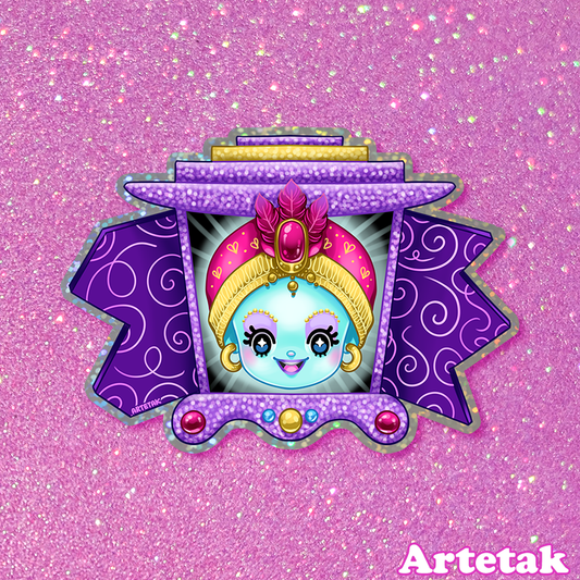 Jambi Glitter Sticker