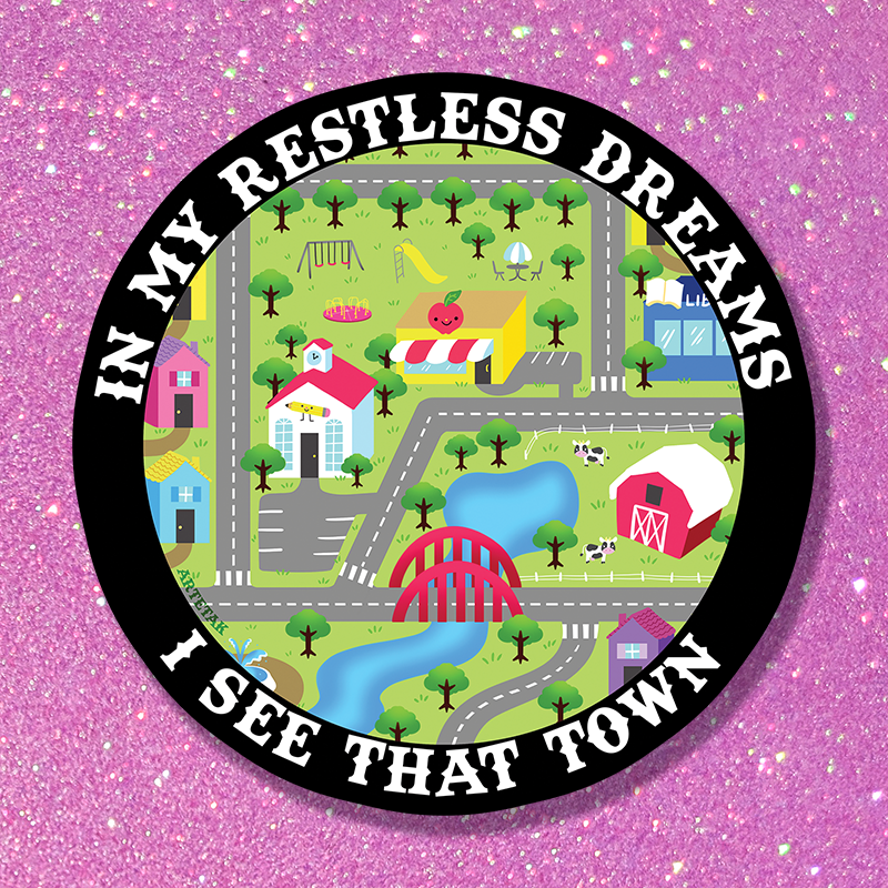 Restless Dreams Sticker